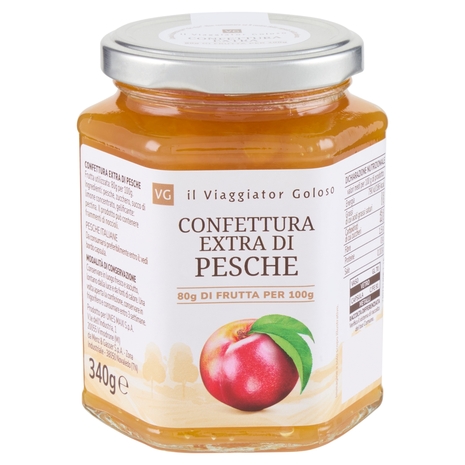 Confettura Extra di Pesche Il Viaggiator Goloso