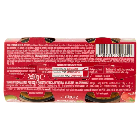 Polli Ragù Vegetale di Olive 2 x 90 g