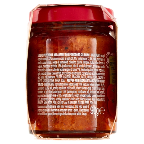 Polli Ragù Vegetale di Peperoni e Melanzane 2 x 90 g