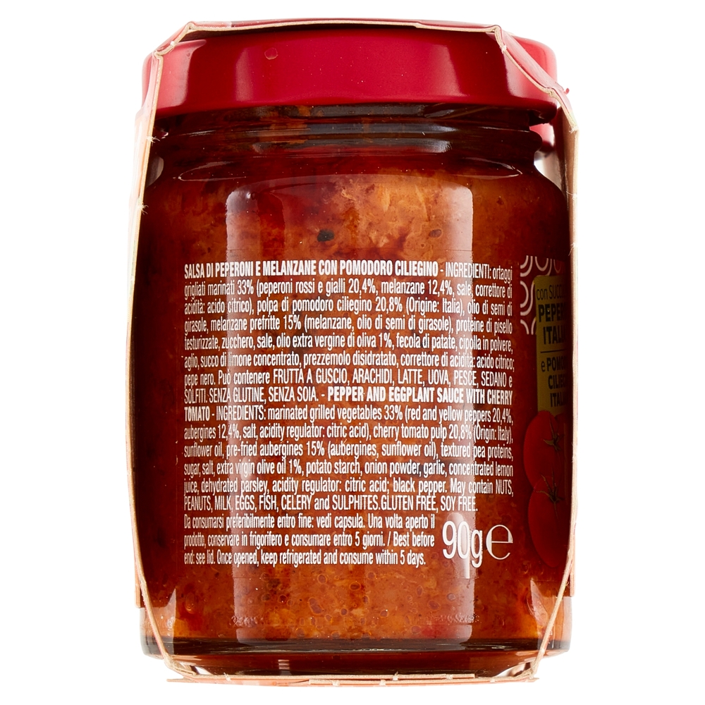 Polli Ragù Vegetale di Peperoni e Melanzane 2 x 90 g
