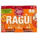 Polli Ragù Vegetale di Peperoni e Melanzane 2 x 90 g