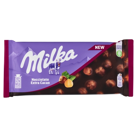 Milka Nocciolato Extra Cacao - 100g