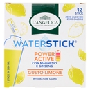 L'Angelica Waterstick Power Active con Magnesio e Ginseng Gusto Limone 12 x 2 g