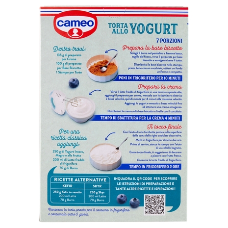 cameo le nuove Irresistibili Torta allo Yogurt 235 g