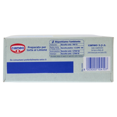 cameo le nuove Irresistibili Torta al Limone 257 g