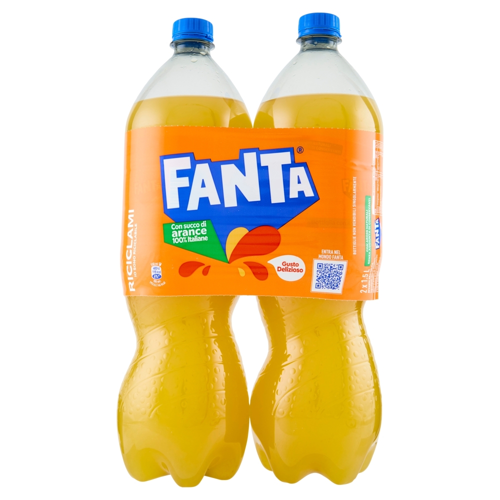 Fanta Orange PET 2 x 1,5 L