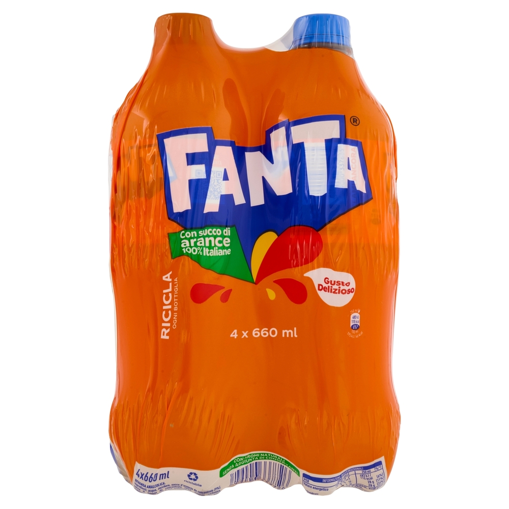 Fanta Orange PET 4 x 66 cl