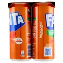 Fanta Orange Sleek 6 x 33 cl