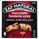 Eat Natural cioccolato fondente extra mandorle, mirtilli rossi e cocco 3 x 40 g
