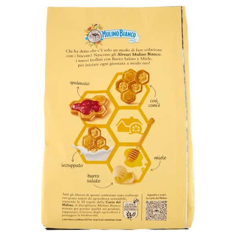 Mulino Bianco Alveari Biscotti con Burro Salato e Miele 300g