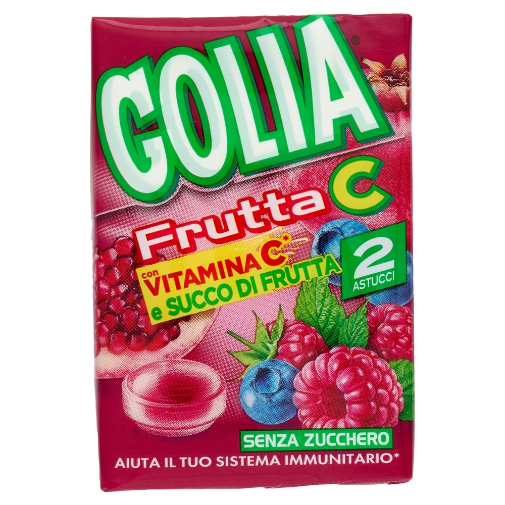 Golia Frutta C Frutti Rossi 2x46g