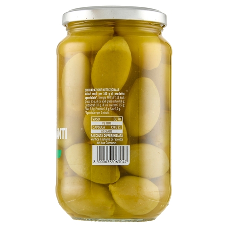 Olive Verdi Giganti Intere in Salamoia U!