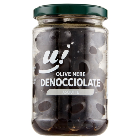 Olive Nere Denocciolate Asciutte U!