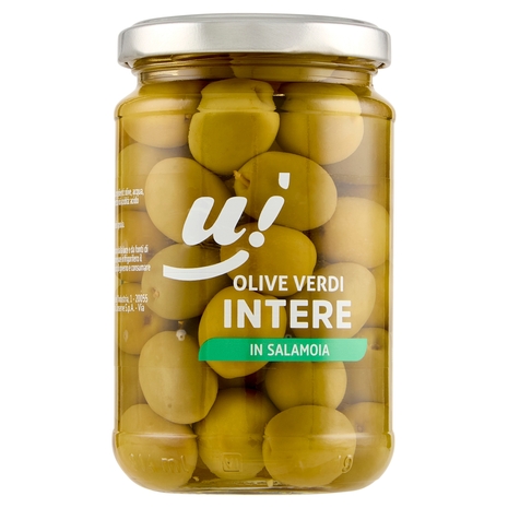 Olive Verdi Intere in Salamoia U!