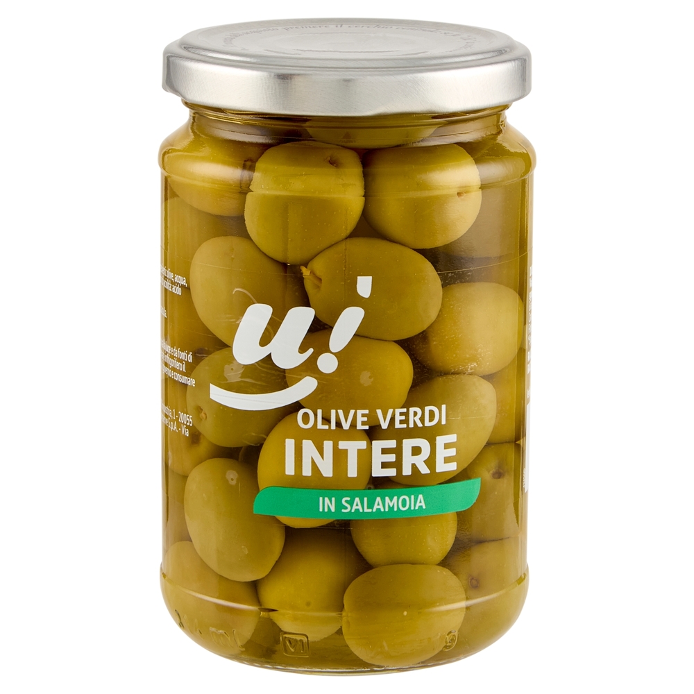 Olive Verdi Intere in Salamoia U!