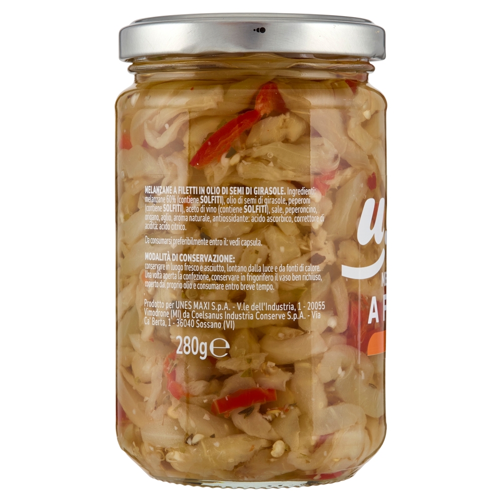 Melanzane a Filetti Sottolio U!