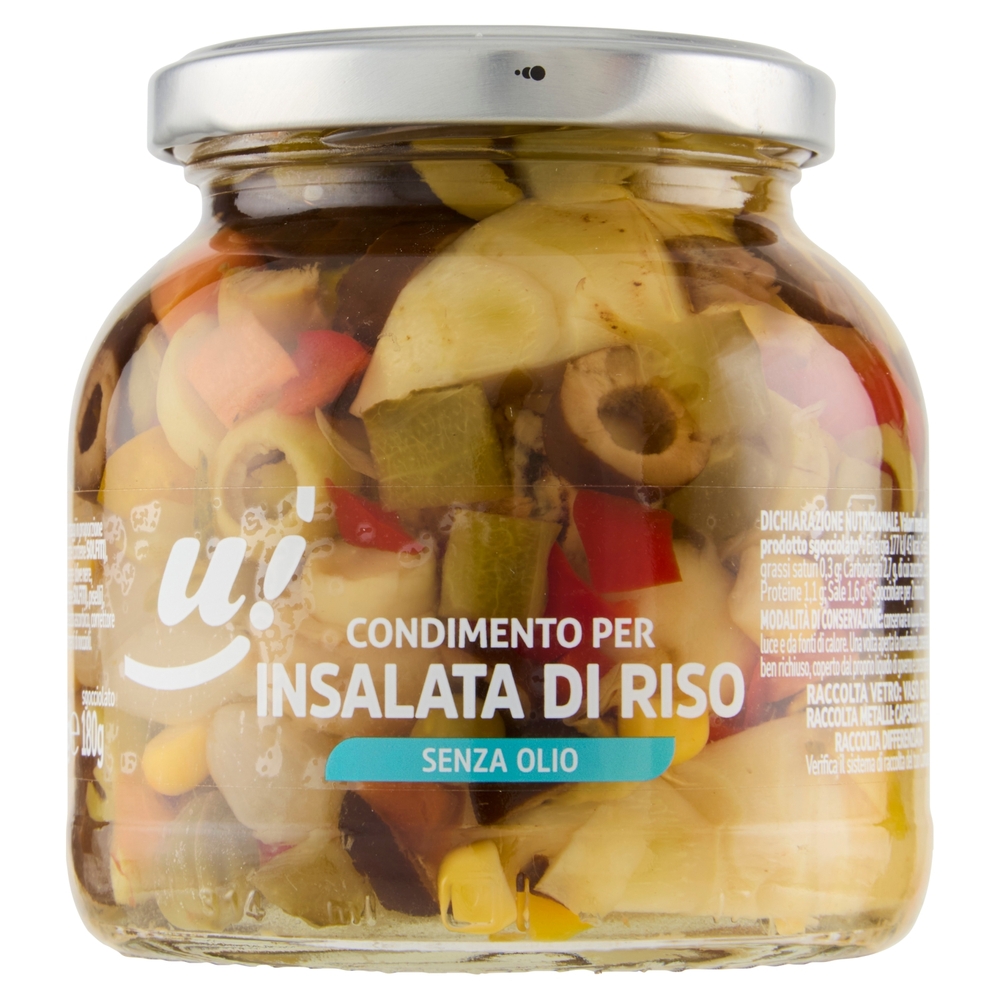 Condimento per Insalata di Riso Senza Olio U!