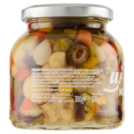 Condimento per Insalata di Riso Senza Olio U!