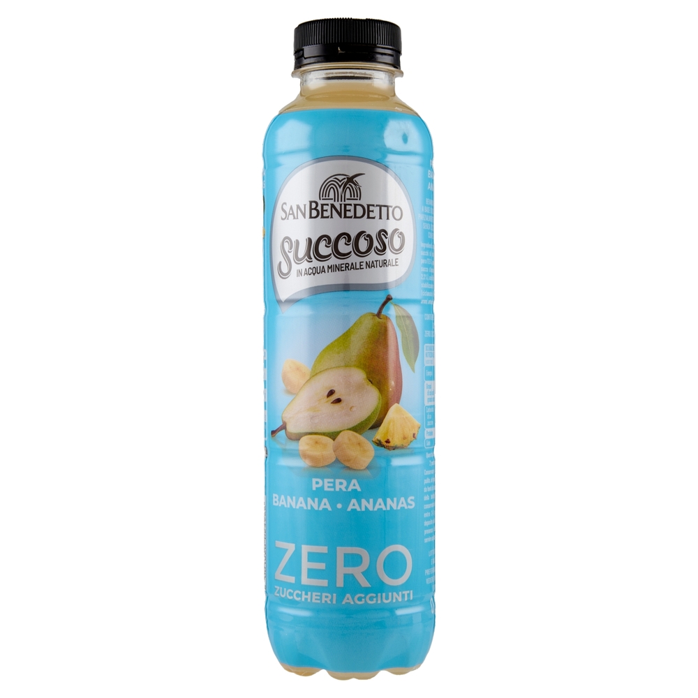 San Benedetto Succoso Zero Pera Banana Ananas 0,40 L