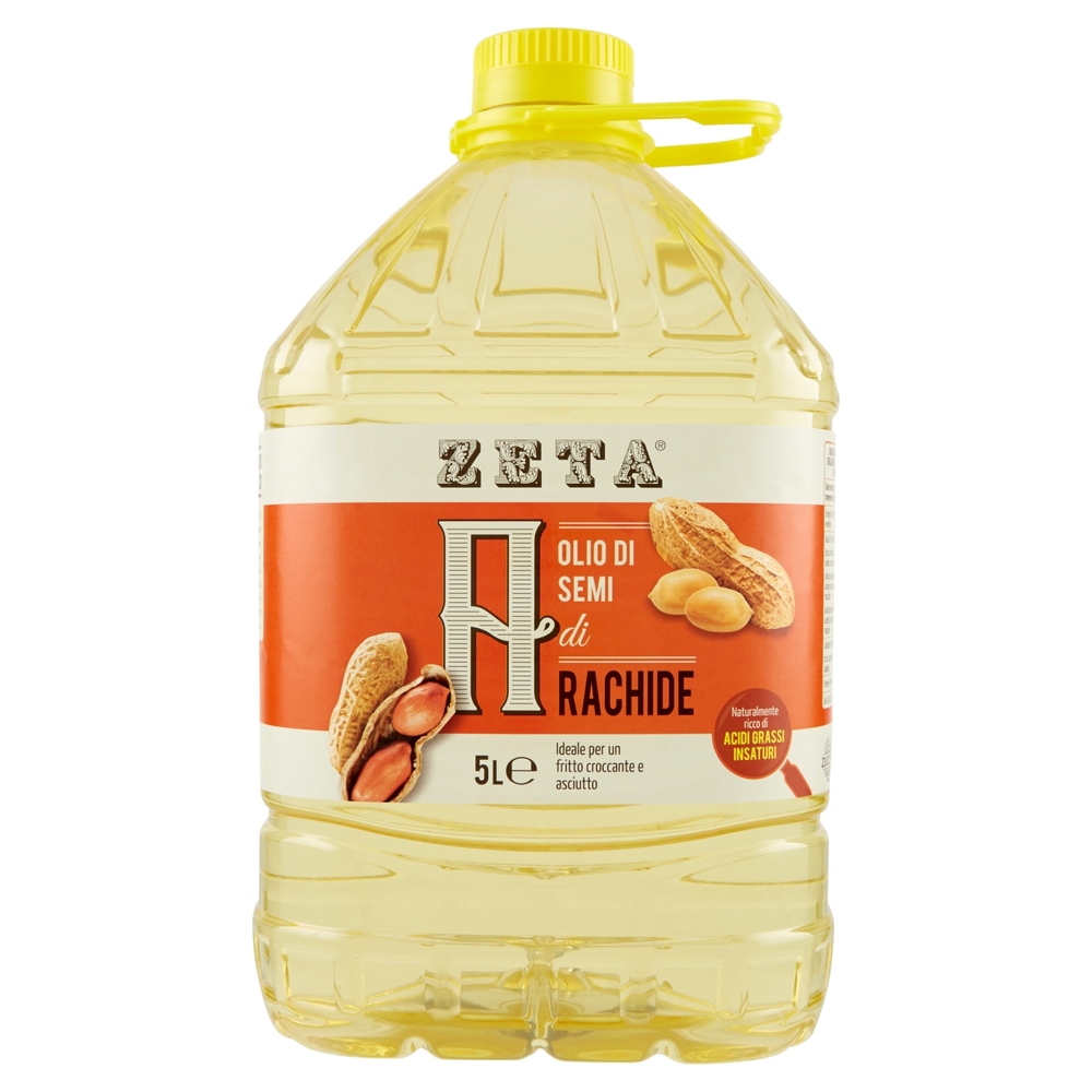 Zeta Olio di Semi di Arachide 5L