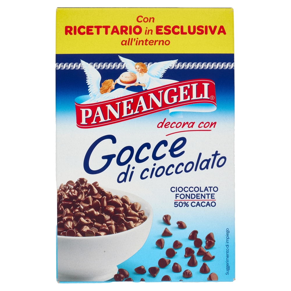 PANEANGELI decora con Gocce di cioccolato 125 g