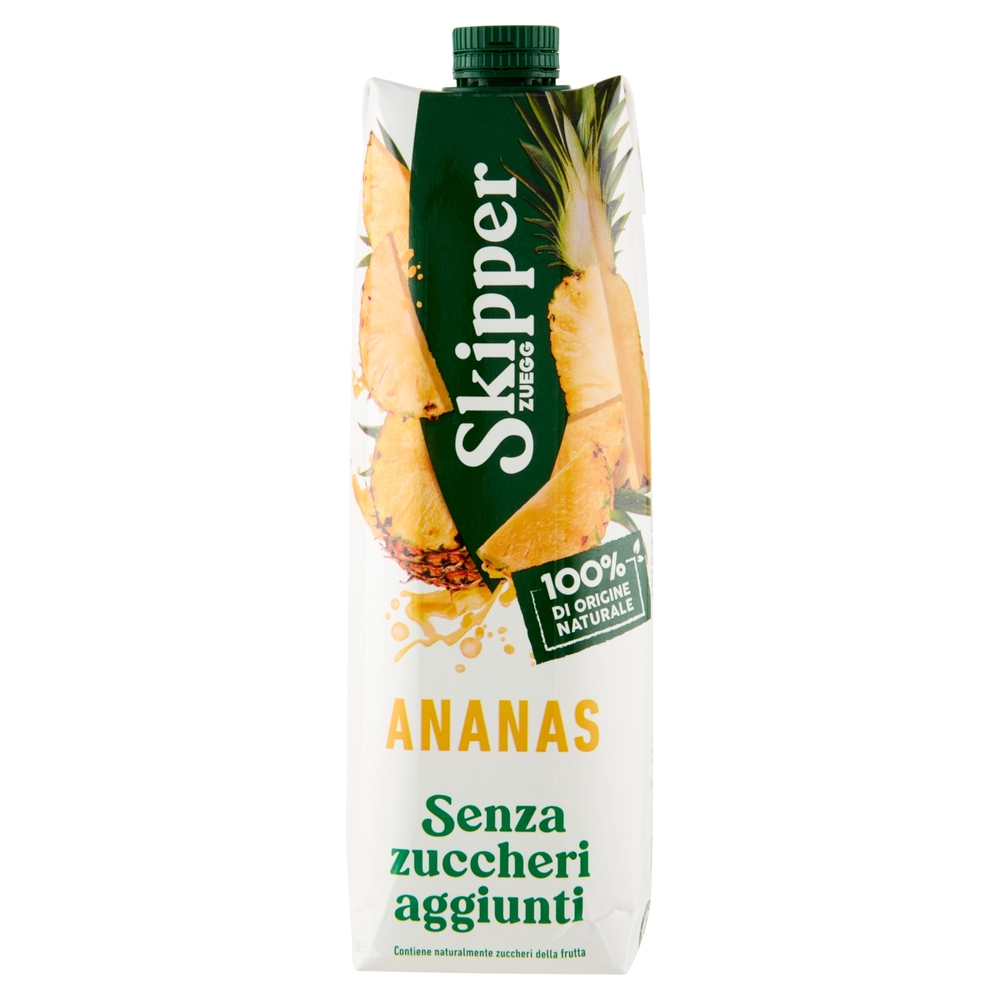 Zuegg Skipper Ananas Senza zuccheri aggiunti 1000 ml