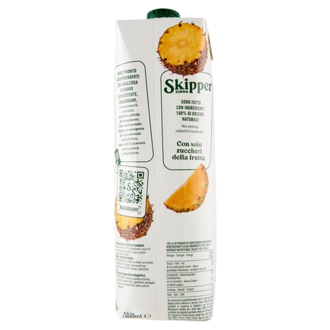 Zuegg Skipper Ananas Senza zuccheri aggiunti 1000 ml
