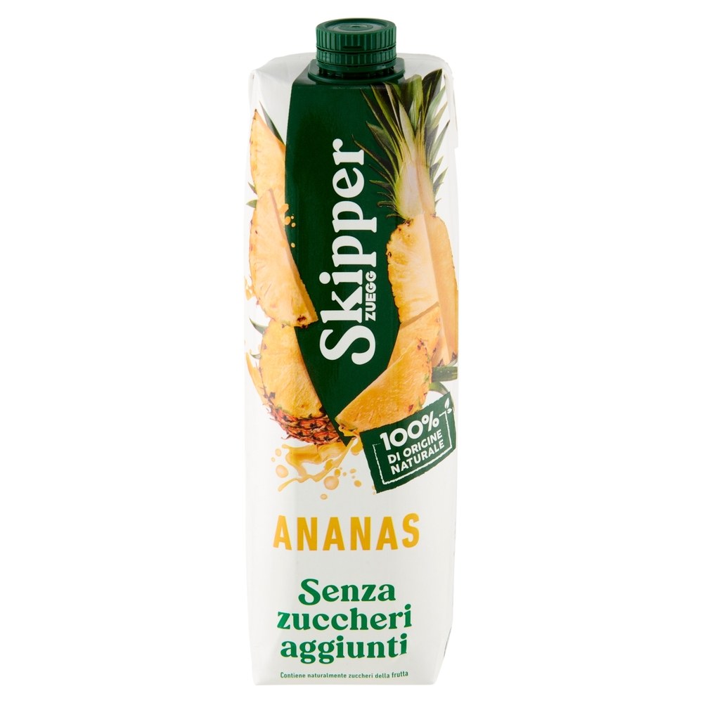 Zuegg Skipper Ananas Senza zuccheri aggiunti 1000 ml