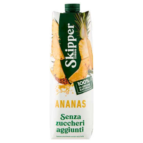 Zuegg Skipper Ananas Senza zuccheri aggiunti 1000 ml