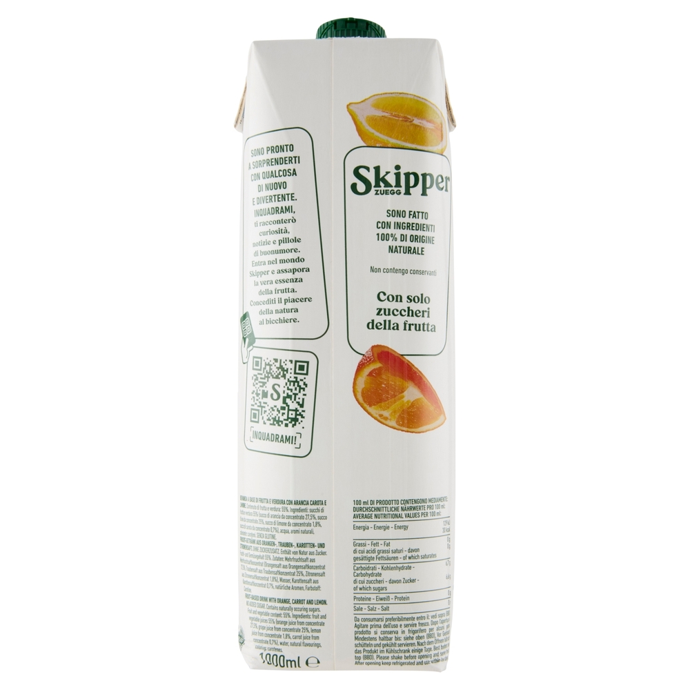 Zuegg Skipper ACE Senza zuccheri aggiunti 1000 ml