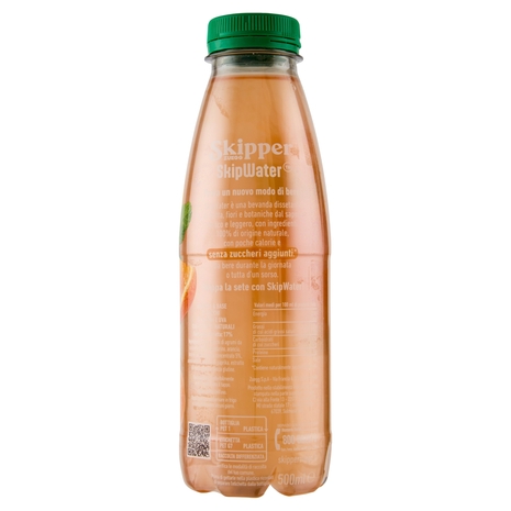 Zuegg Skipper SkipWater Bevanda Dissetante di Agrumi e Menta 500 ml