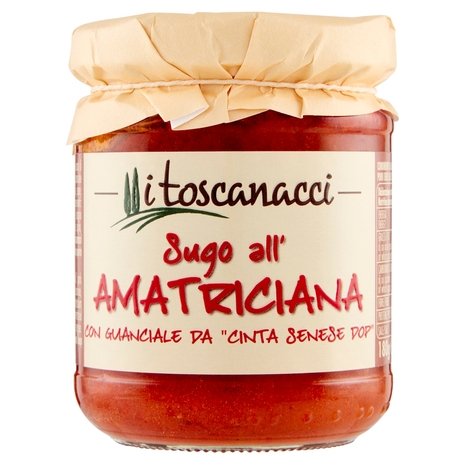 I toscanacci Sugo all'Amatriciana 180 g