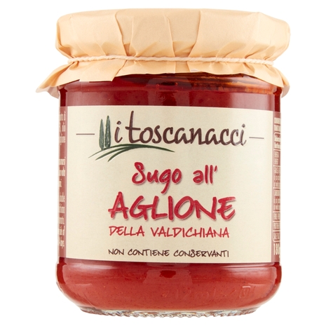 i toscanacci Sugo all'Aglione della Valdichiana 180 g