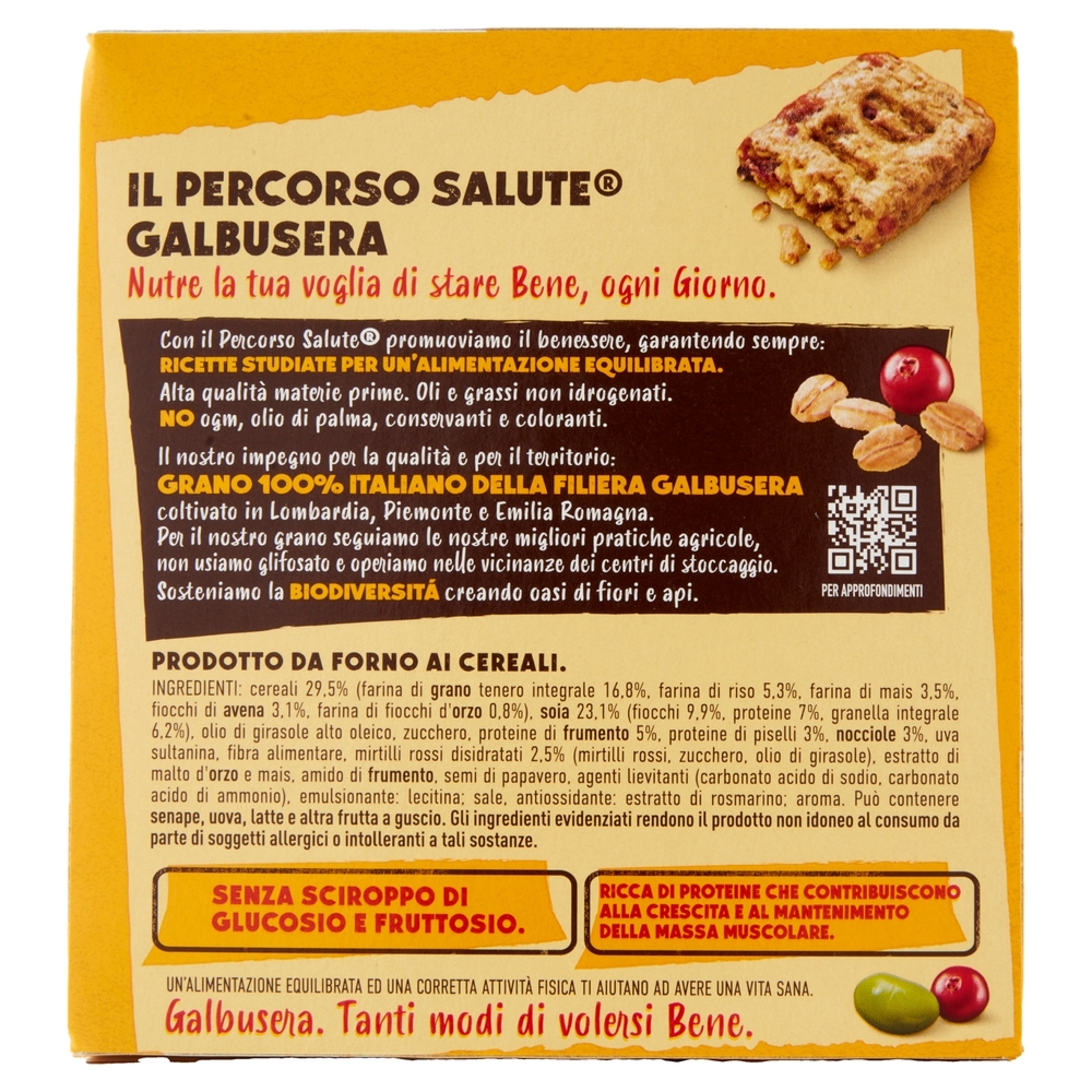 Galbusera BiscoBarretta ricca di proteine 5x36g