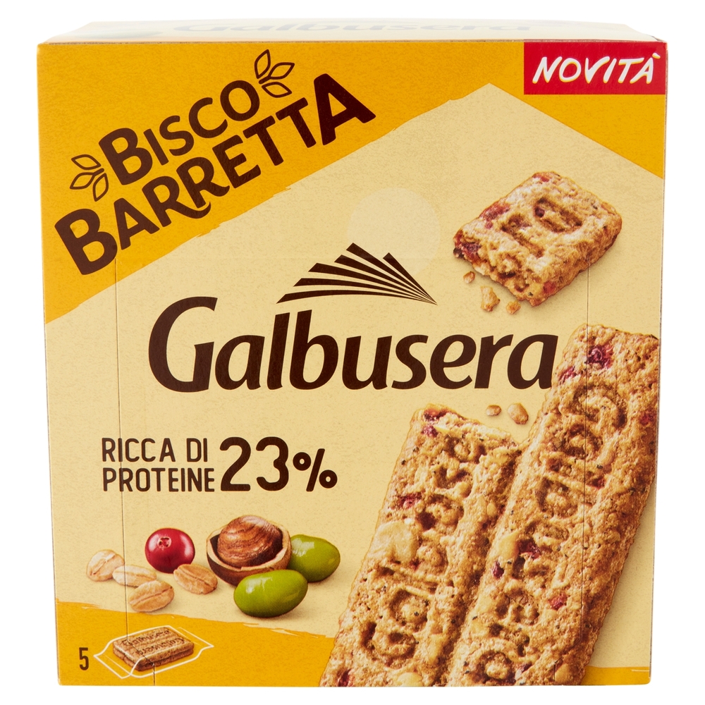 Galbusera BiscoBarretta ricca di proteine 5x36g