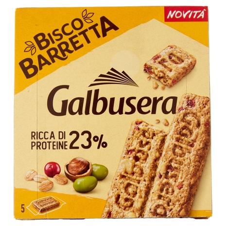 Galbusera BiscoBarretta ricca di proteine 5x36g