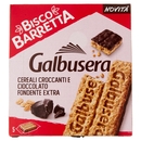 Galbusera BiscoBarretta Cereali croccanti e cioccolato fondente extra 5x46 g
