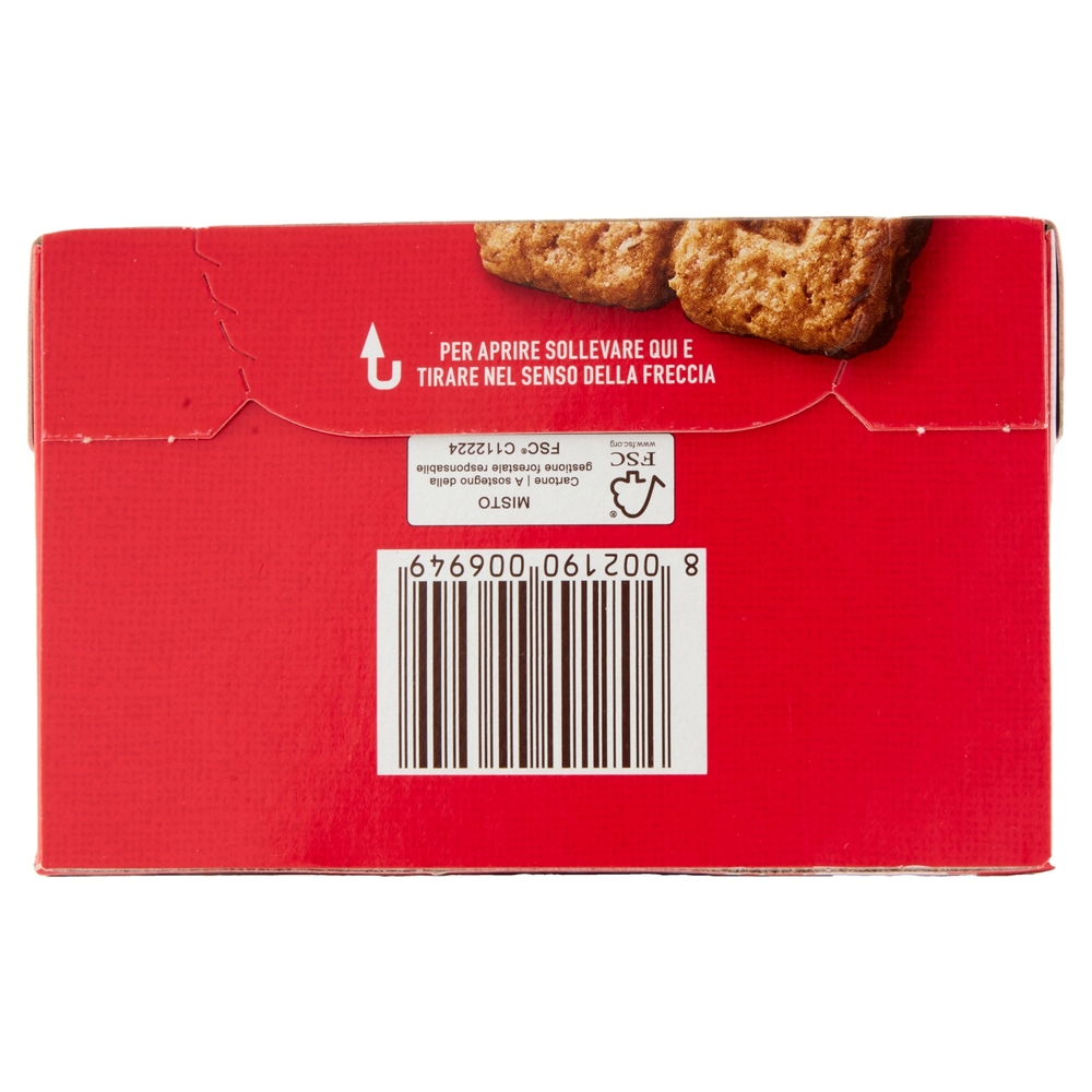 Galbusera BiscoBarretta Cereali croccanti e cioccolato fondente extra 5x46 g