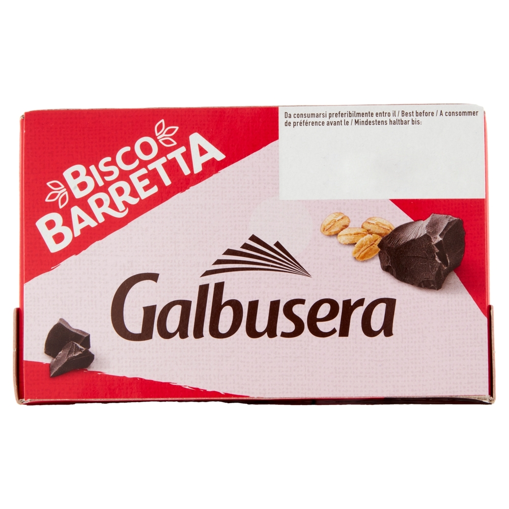 Galbusera BiscoBarretta Cereali croccanti e cioccolato fondente extra 5x46 g