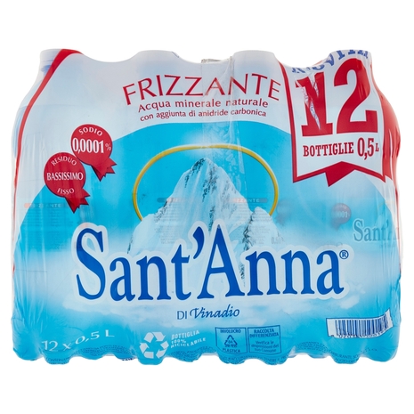 Sant'Anna di Vinadio Frizzante 12 x 0,5 L