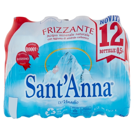 Sant'Anna di Vinadio Frizzante 12 x 0,5 L