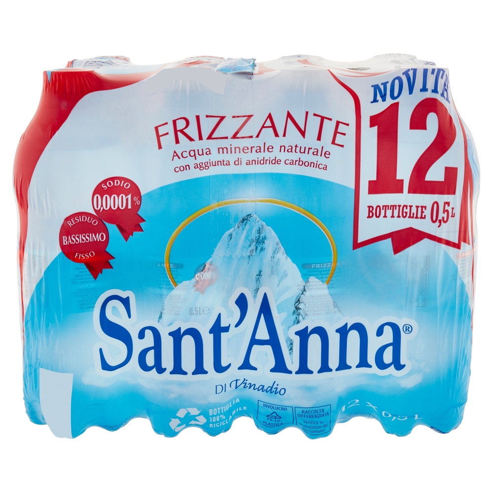 Sant'Anna di Vinadio Frizzante 12 x 0,5 L
