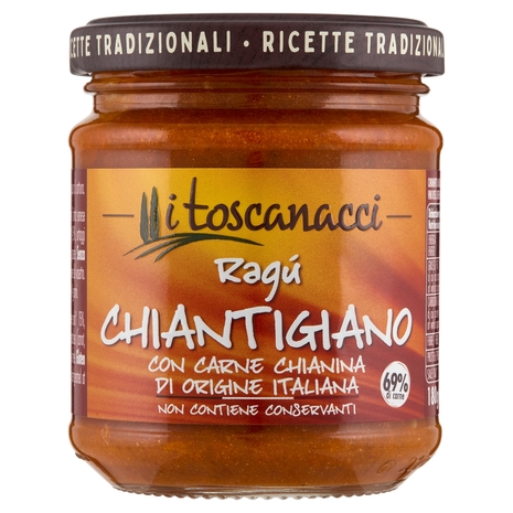 I toscanacci Ragù Chiantigiano 180 g