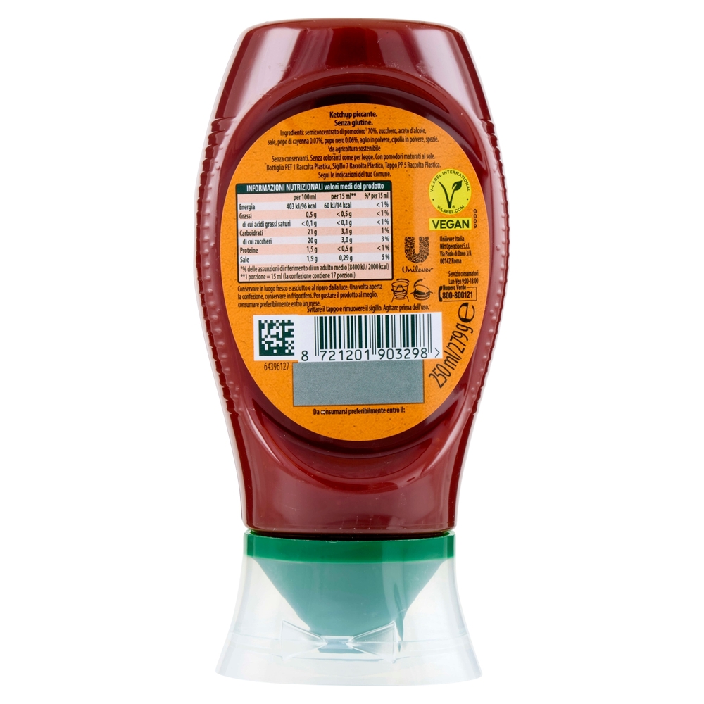 Calvé Ketchup Piccante 279 g
