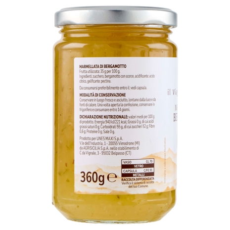 Marmellata di Bergamotto Il Viaggiator Goloso