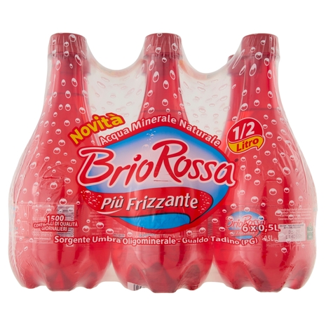 Brio Rossa Più Frizzante Gualdo Tadino 6 x 0,5 L