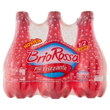 Brio Rossa Più Frizzante Gualdo Tadino 6 x 0,5 L