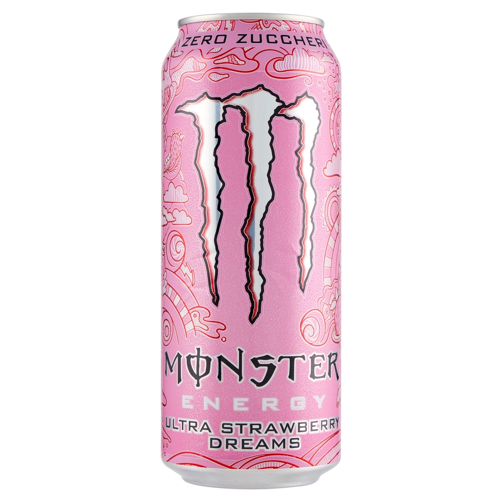 Monster Energy Ultra Strawberry Dreams Can 500 ml