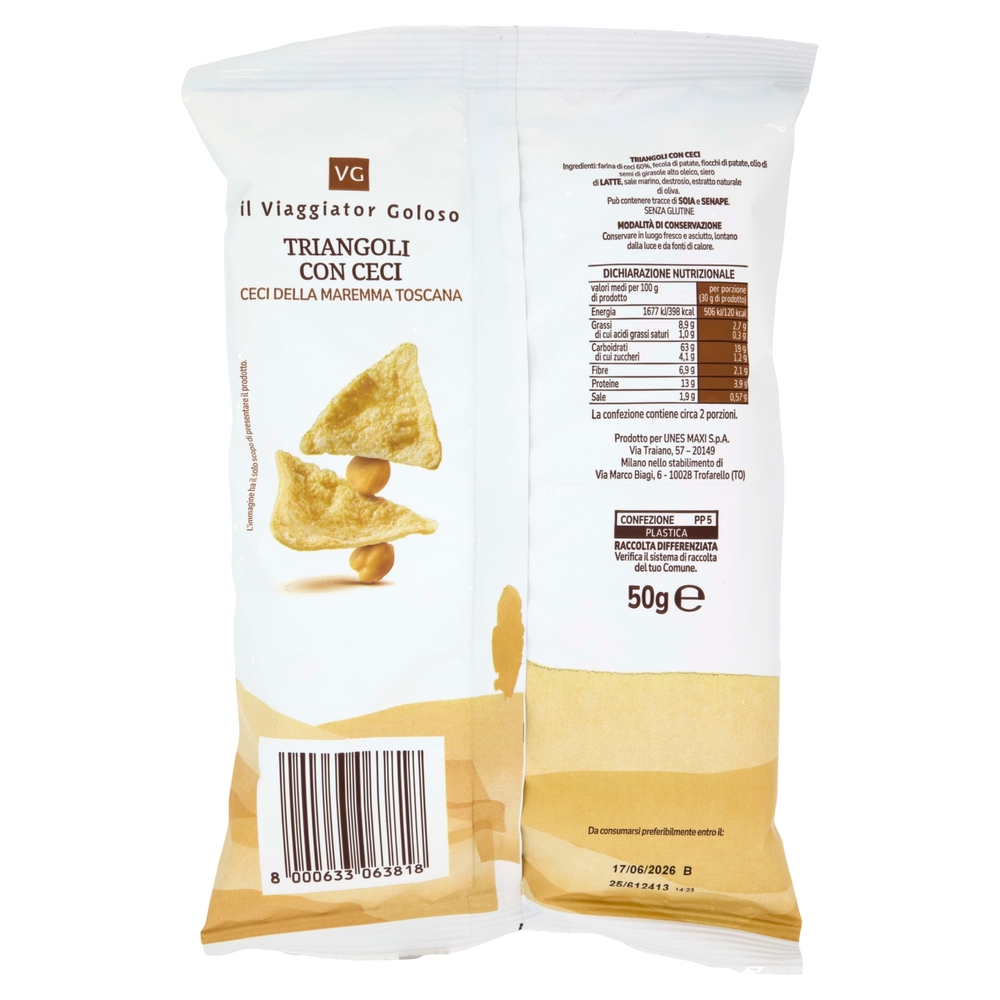 Triangoli con Ceci della Maremma Toscana Il Viaggiator Goloso