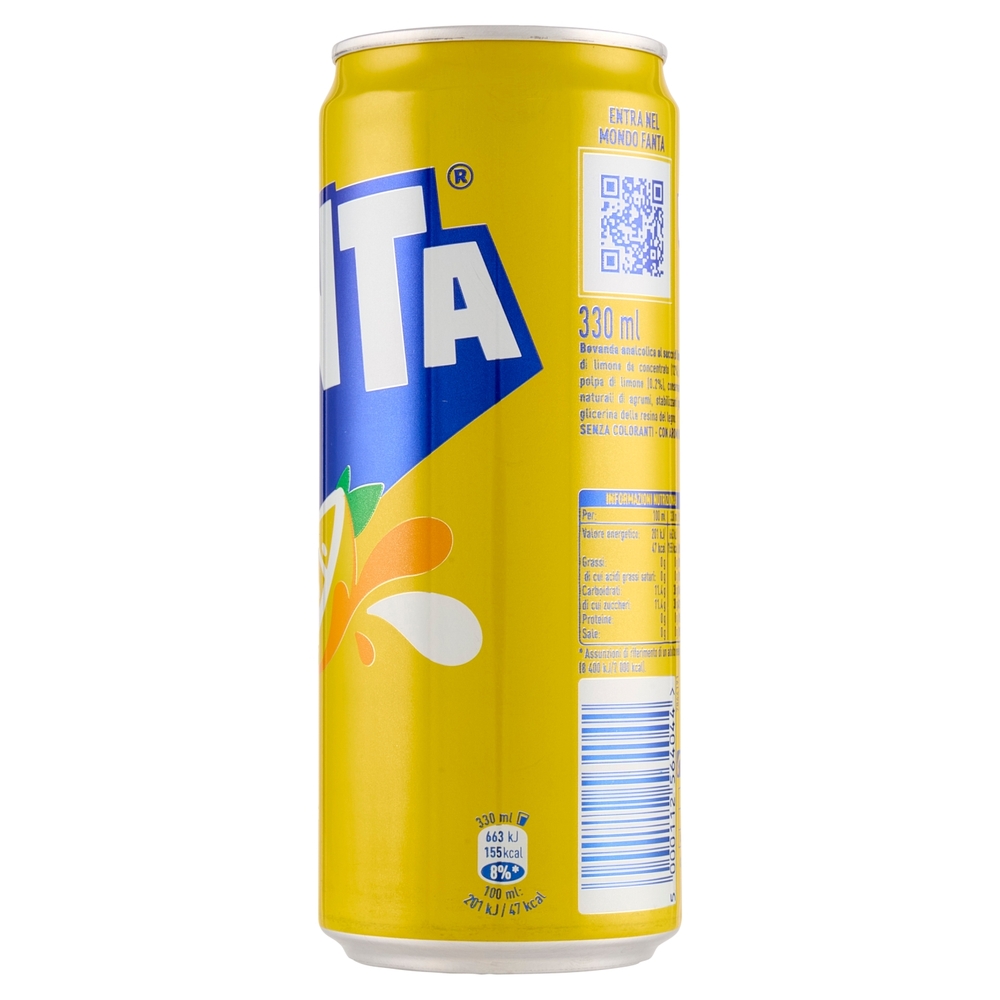 Fanta Lemon Sleek 33 cl